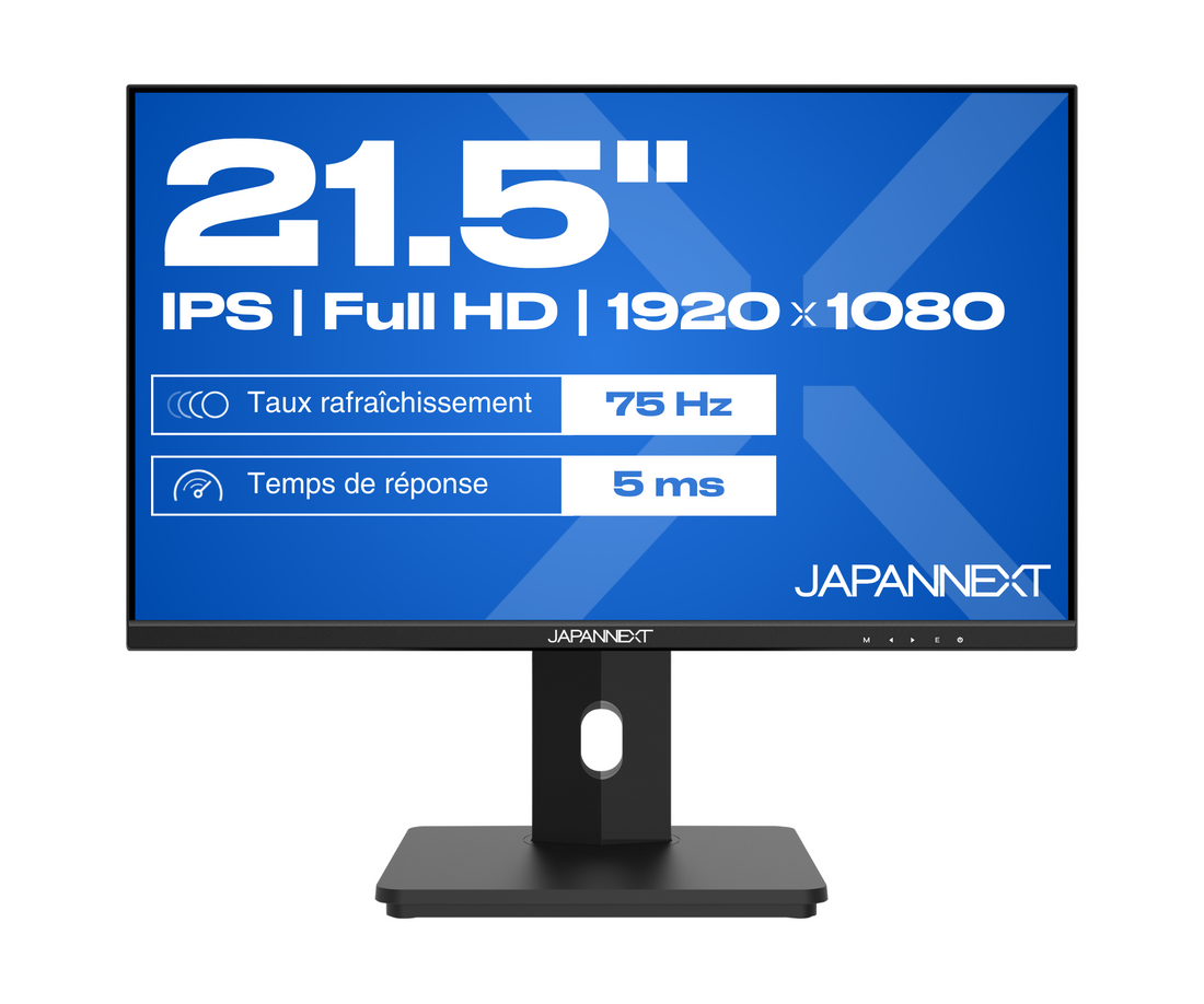 Monitor de PC para oficina | 21,5" | FULL HD | USB-C (+ carga de 65W)