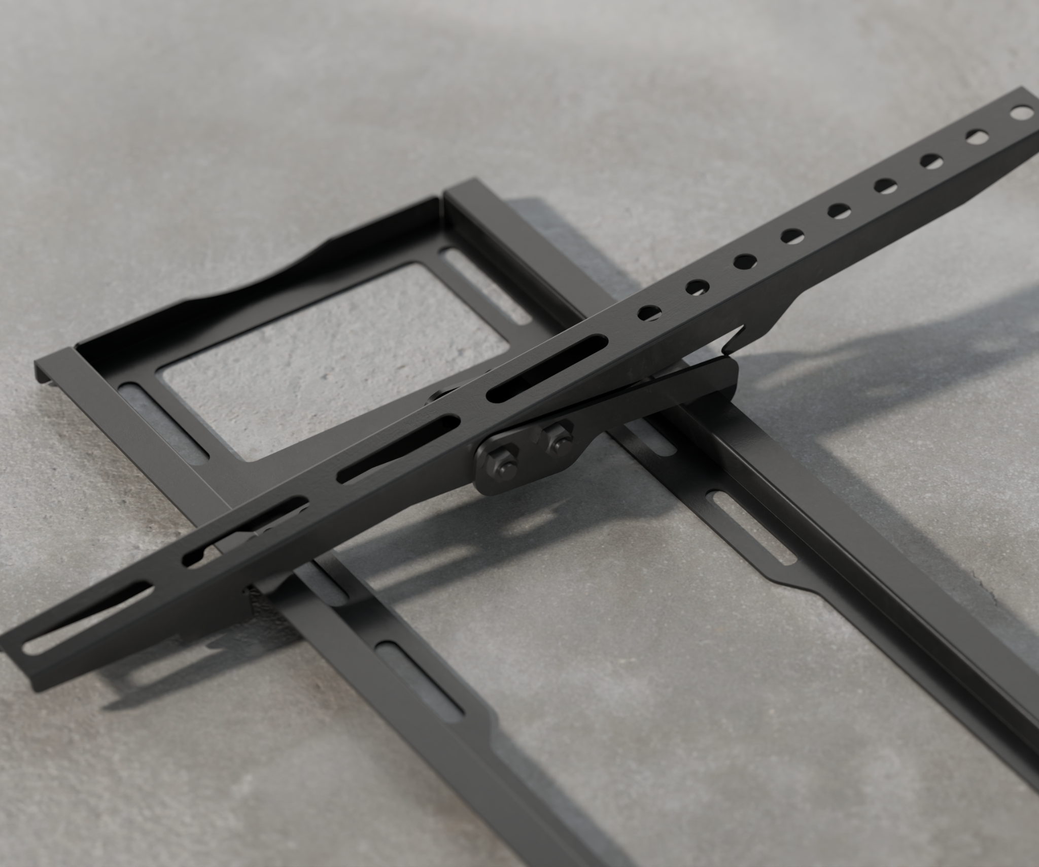 Soporte de pared inclinable para pantallas de gran formato