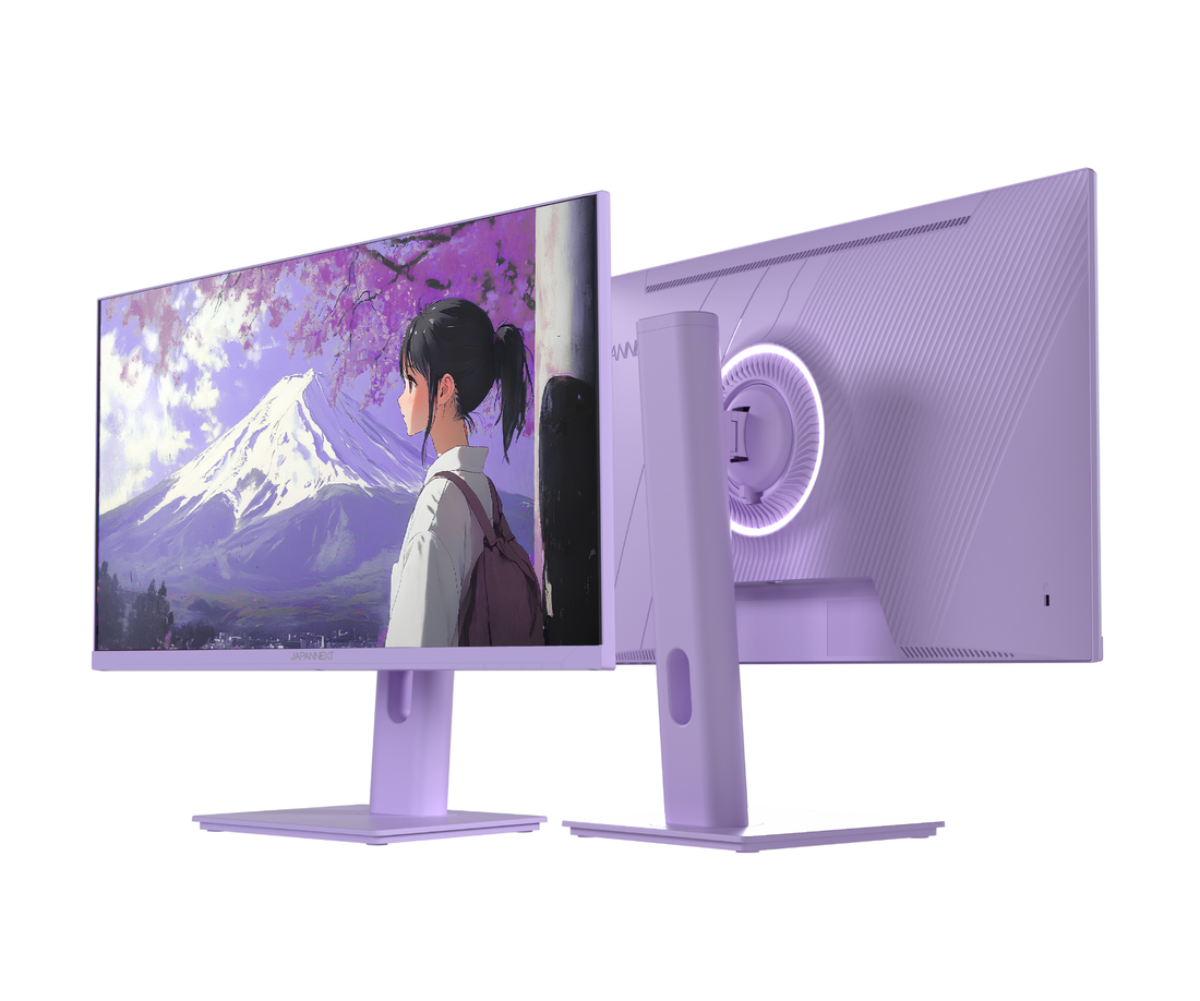 Monitor Gaming | 23,8" | IPS | FHD | 120 Hz | Violeta pastel