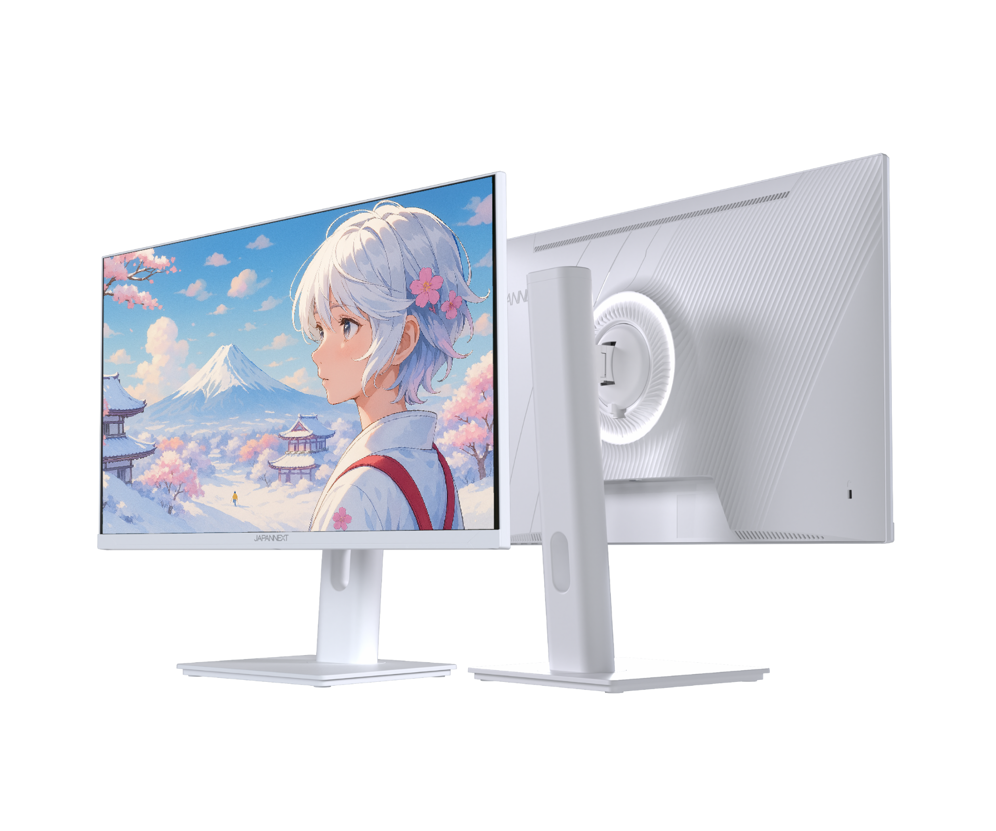 Monitor Gaming | 23,8" | IPS | FHD | 120 Hz | Blanco pastel