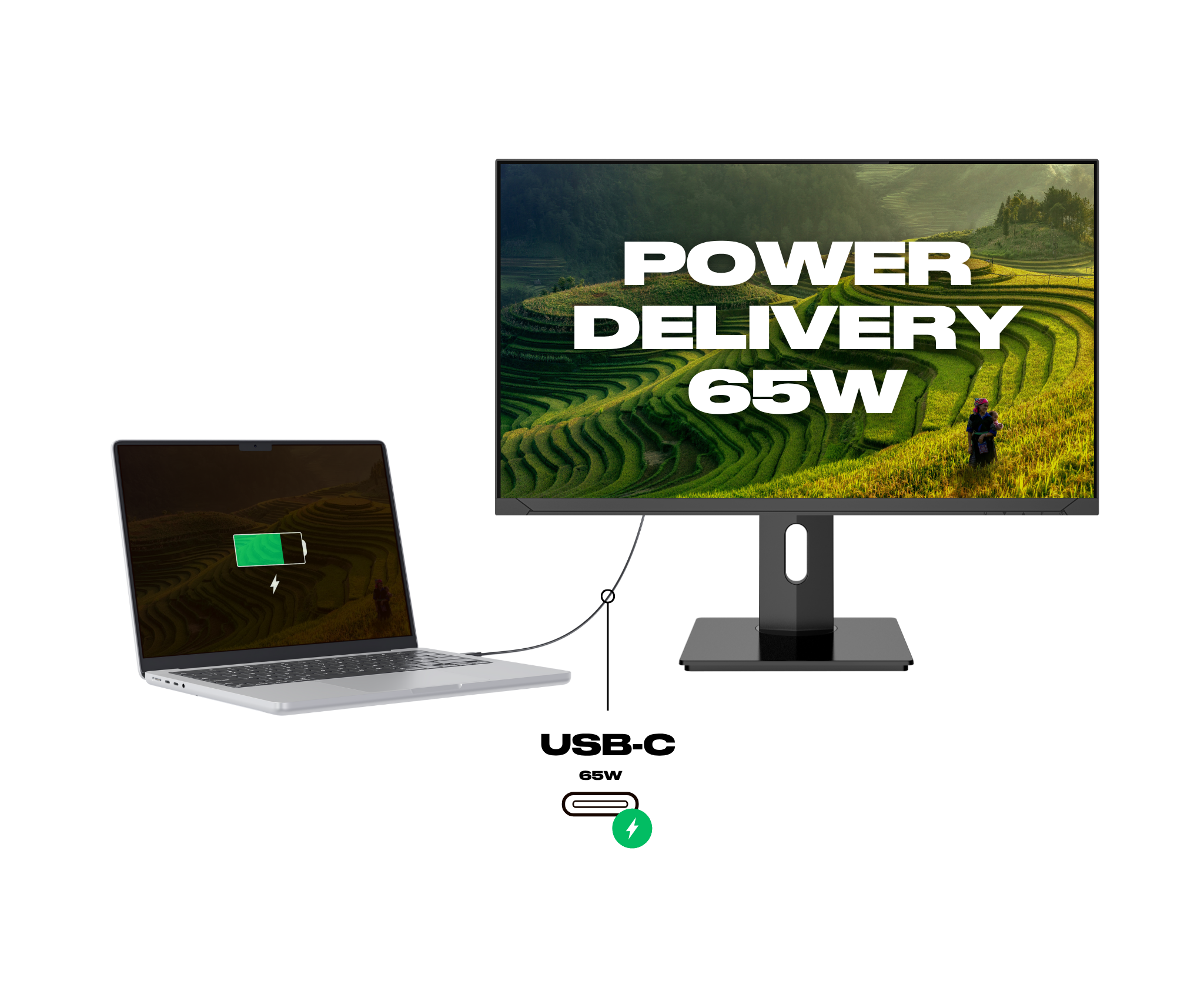 Monitor | 23,8" | 4K UHD