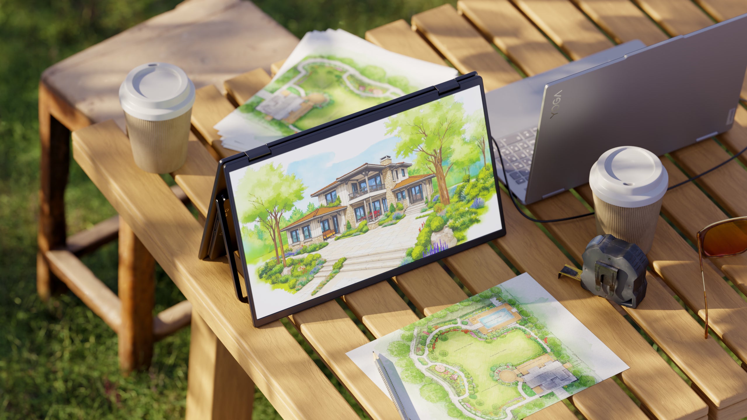 Móvil de doble pantalla | 2 x 23,8" | IPS | FHD