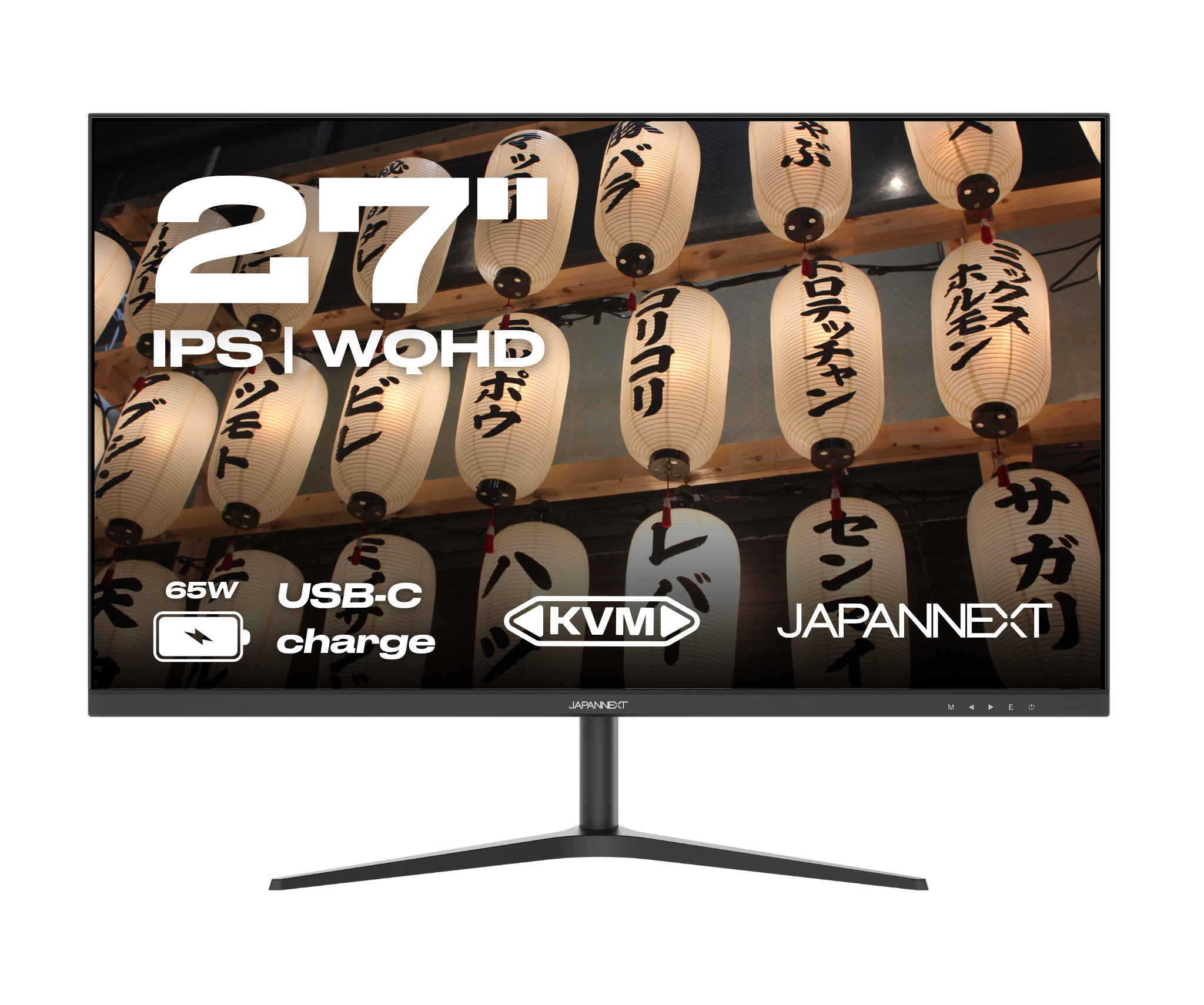 Monitor de 27 pulgadas para trabajar, WQHD - Japannext – JAPANNEXT