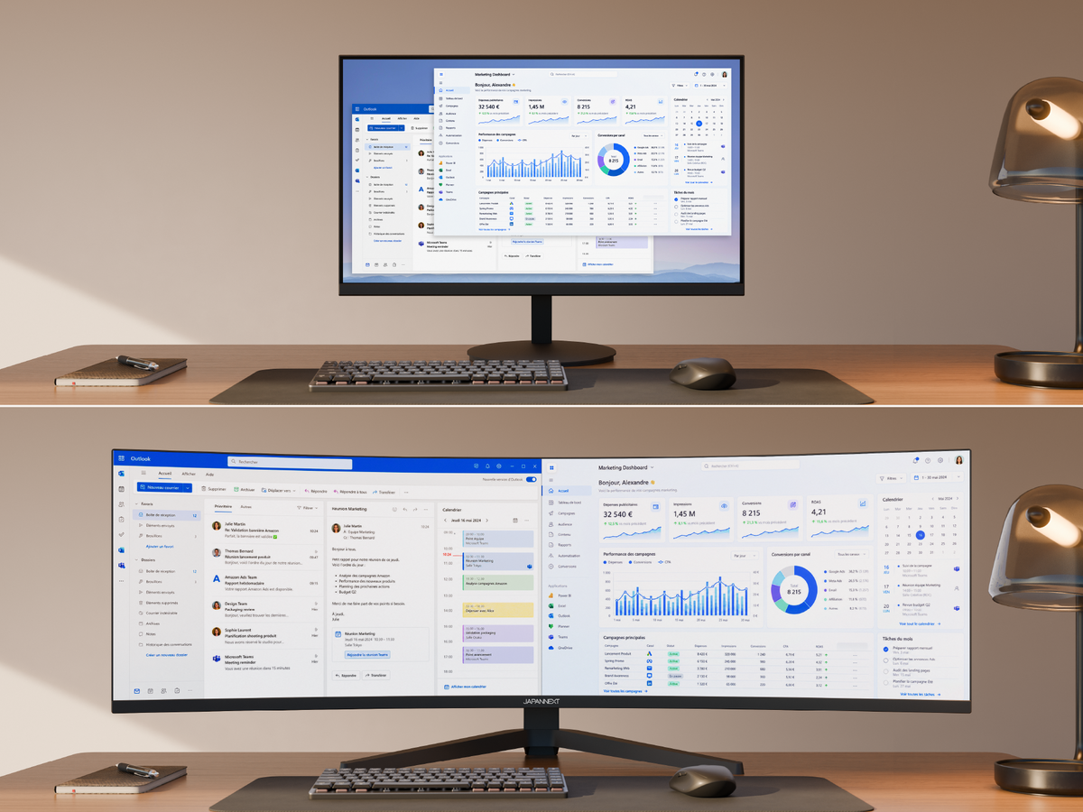 Monitor curvo de 49 pulgadas, 5K UHD, 165 Hz, USB-C 90 W y puerto LAN. Ideal para simuladores gaming y trabajo de oficina