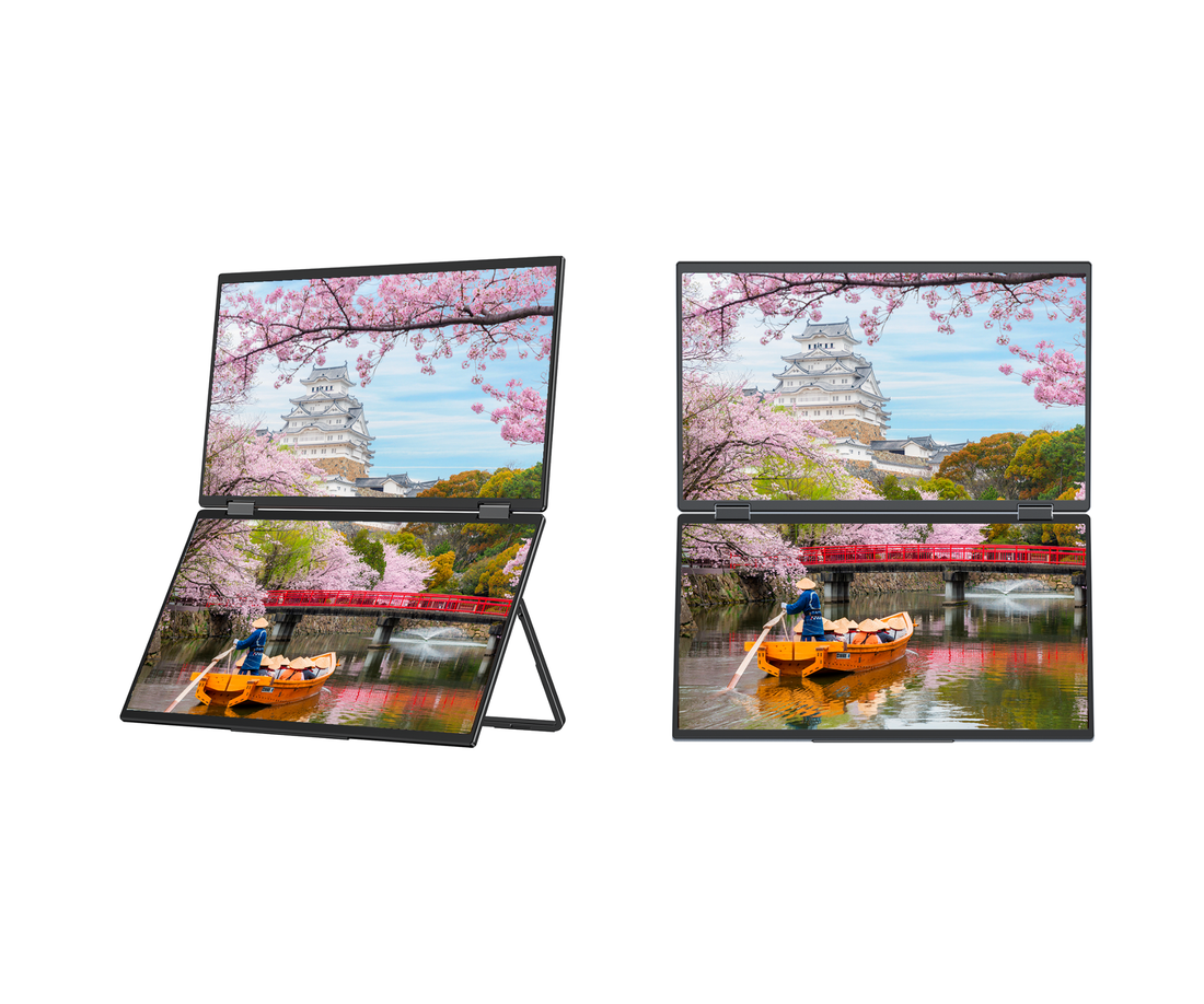 Pantalla doble móvil | 2 x 15,6» | IPS | FHD