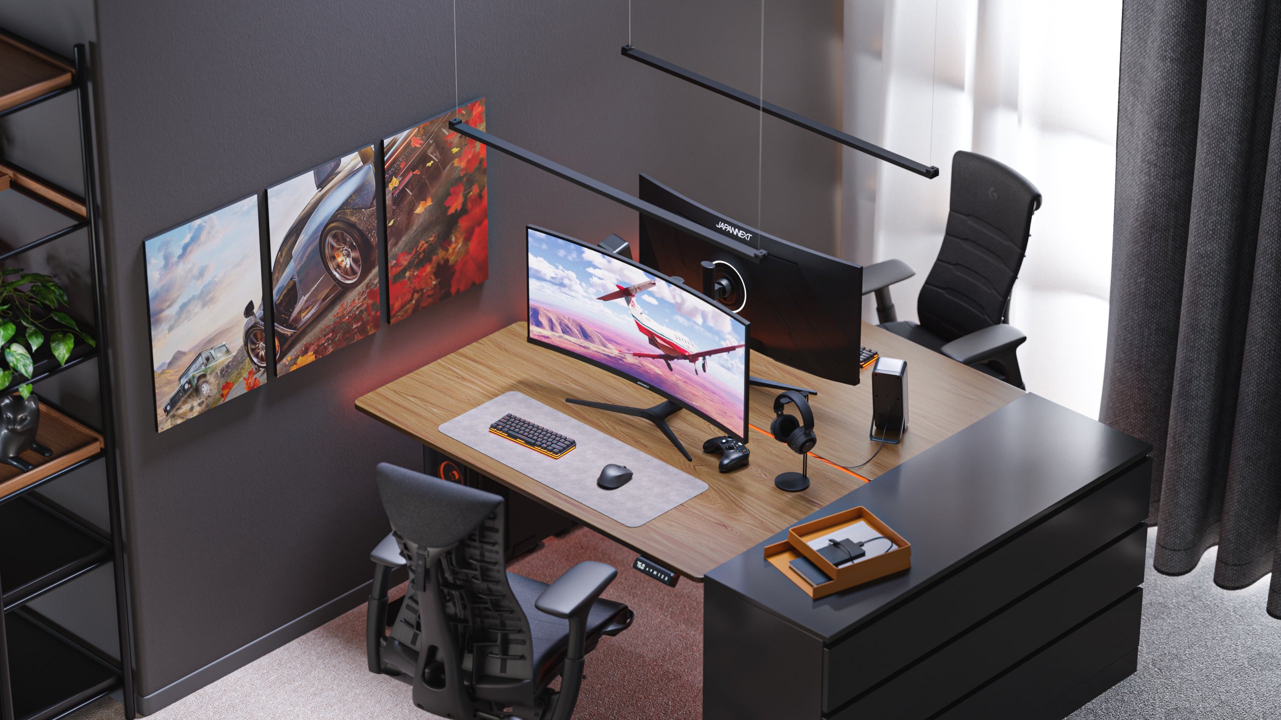 Monitor curvo Gaming | 37,5" | UWQHD+ | Panel IPS | 144 Hz