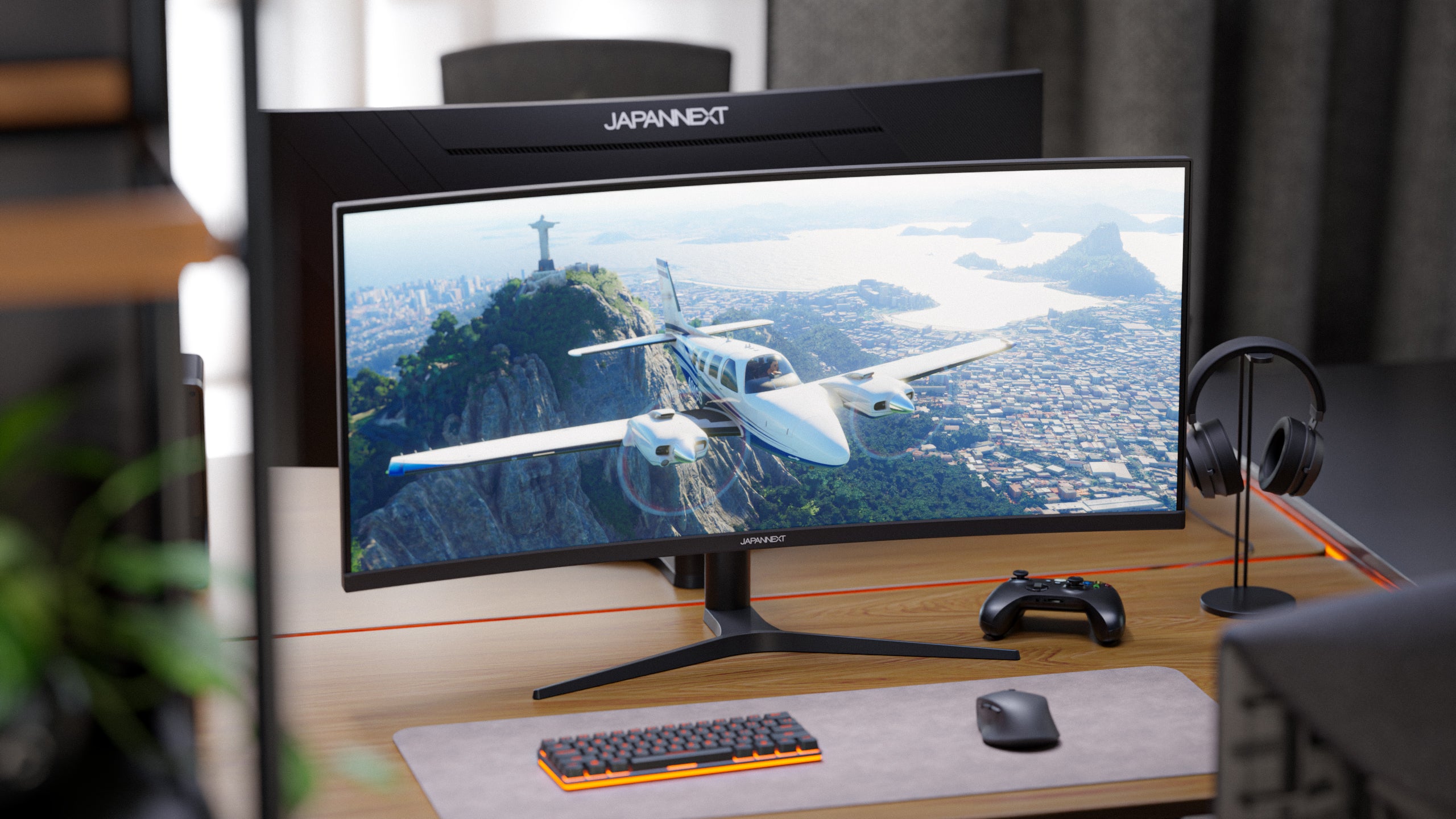 Monitor curvo Gaming | 37,5" | UWQHD+ | Panel IPS | 144 Hz