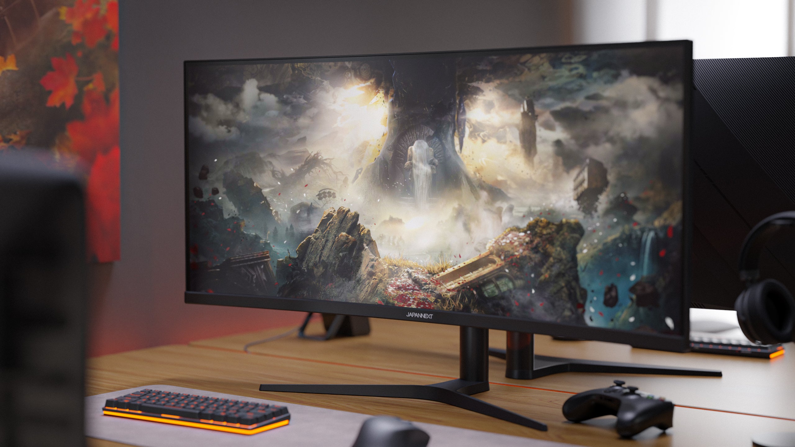Monitor curvo Gaming | 37,5" | UWQHD+ | Panel IPS | 144 Hz