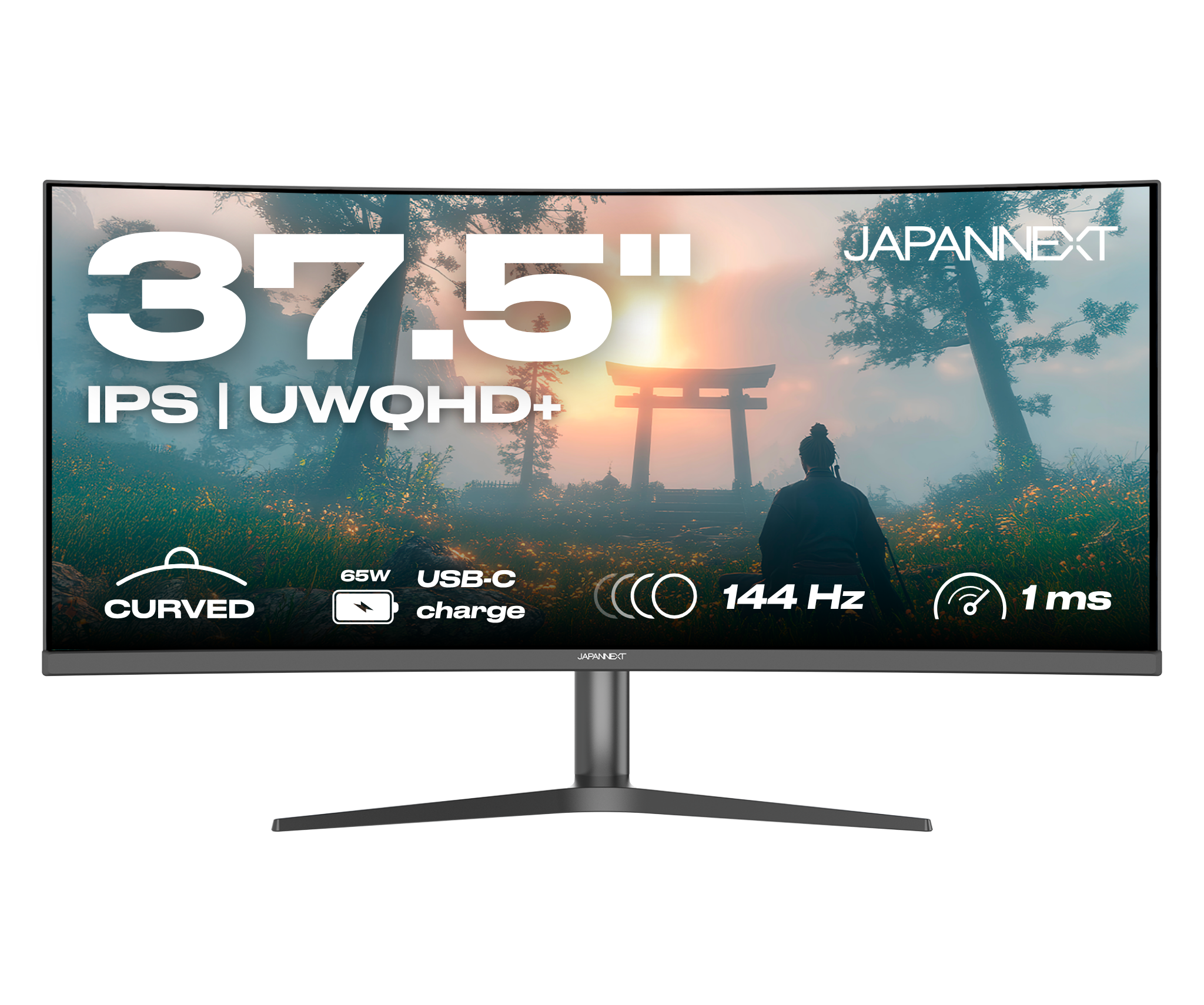 Monitor curvo Gaming | 37,5" | UWQHD+ | Panel IPS | 144 Hz