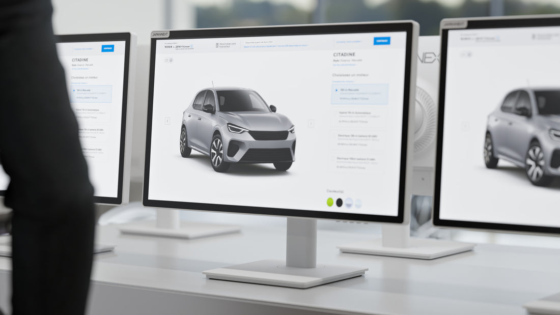 Monitor para oficina | 21,5" | FHD | Táctil | USB | KVM