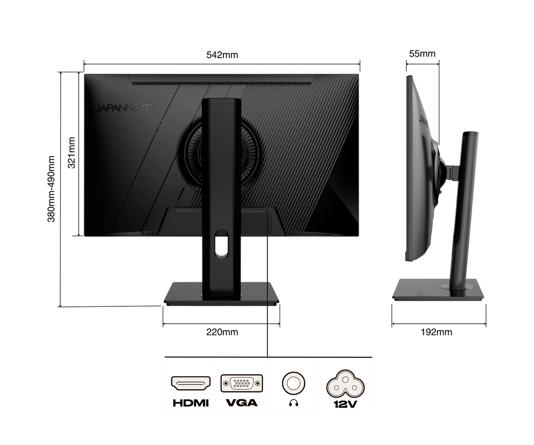 Monitor de PC para oficina | 23,8" | FULL HD | 75Hz