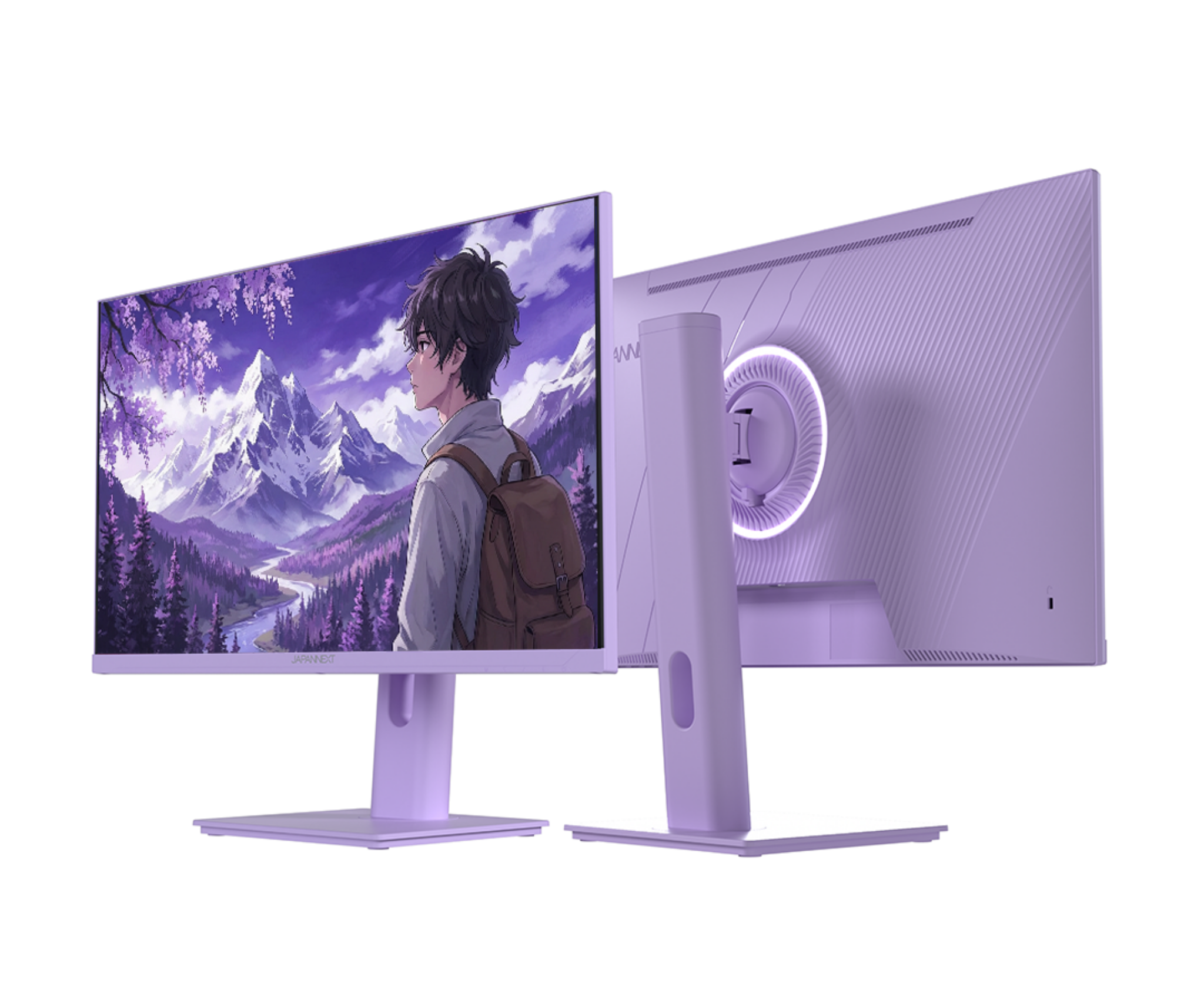 Monitor Gaming | 23,8" | IPS | Full HD | 165 Hz | Violeta pastel