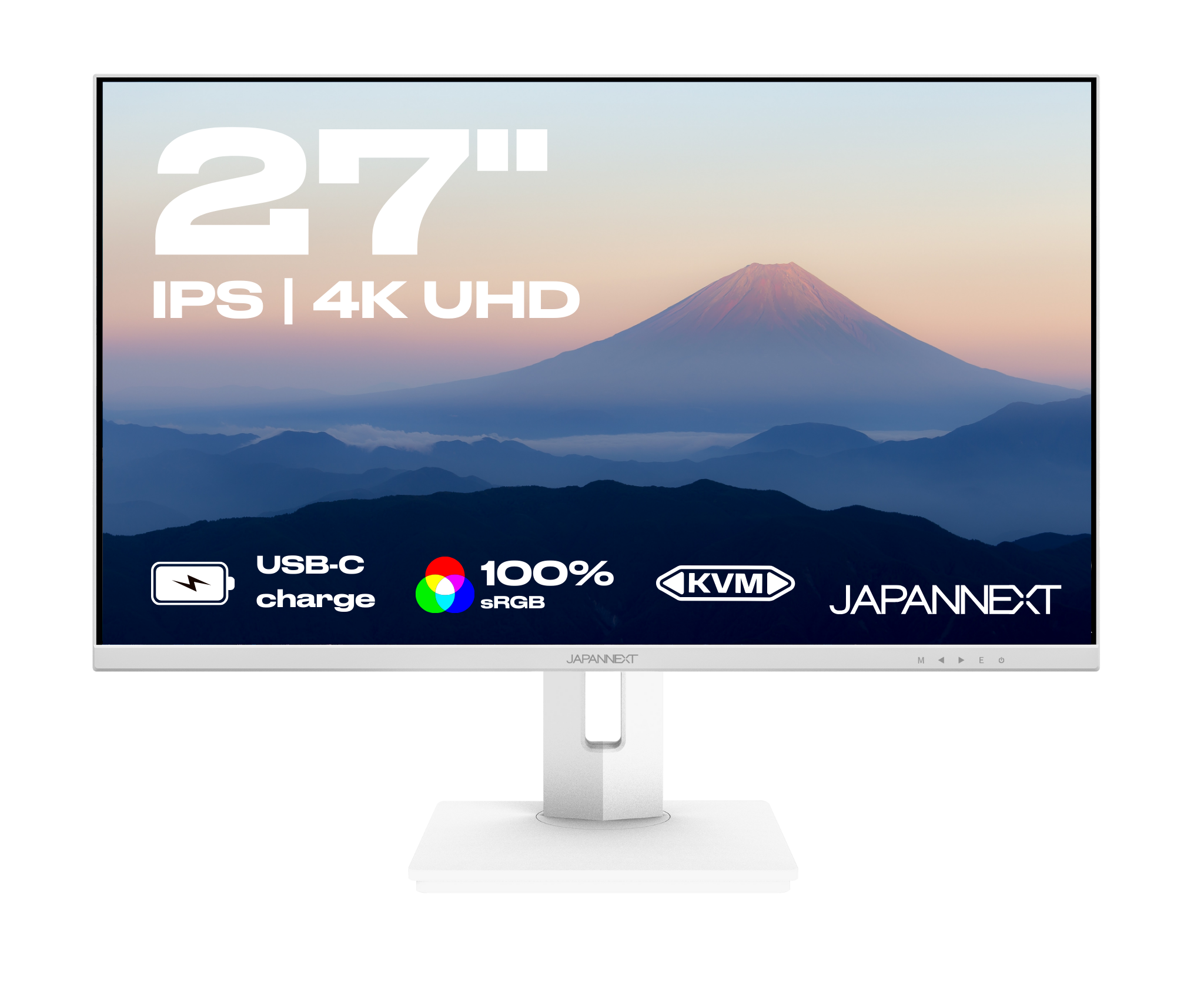 Monitor de PC para oficina | 27" | 4K UHD | USB-C (+ carga de 65W)