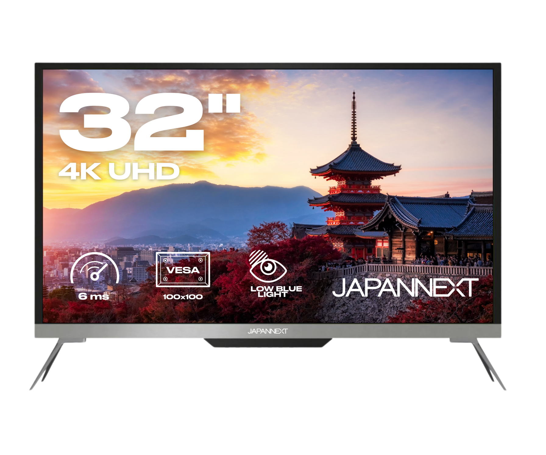 Monitor de PC para oficina | 32" | 4K UHD | 60Hz