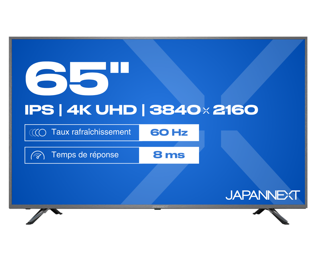 Monitor de gran formato | 65" | IPS | 4K UHD | 60Hz