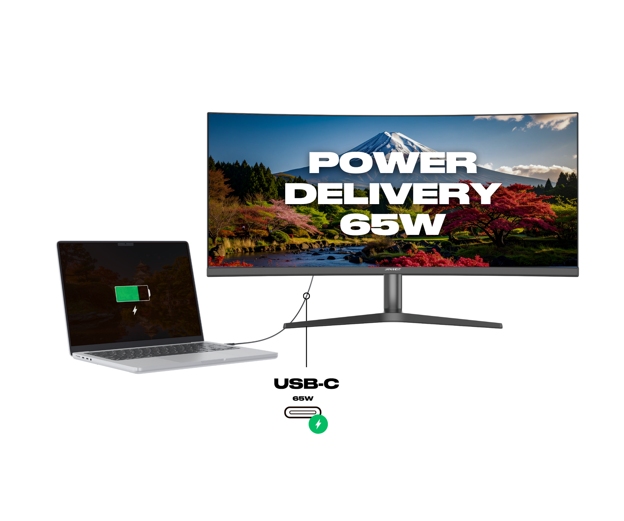 Monitor curvo | 37,5" | UWQHD+ | Panel IPS