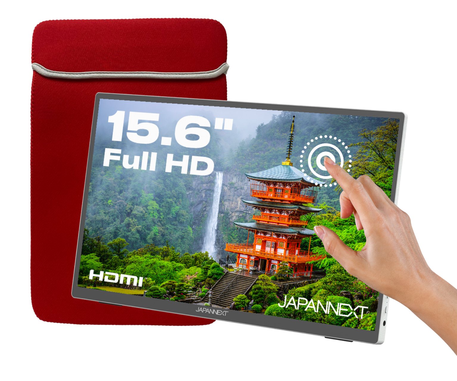 Monitor Portátil | Táctil | 15.6" | FULL HD