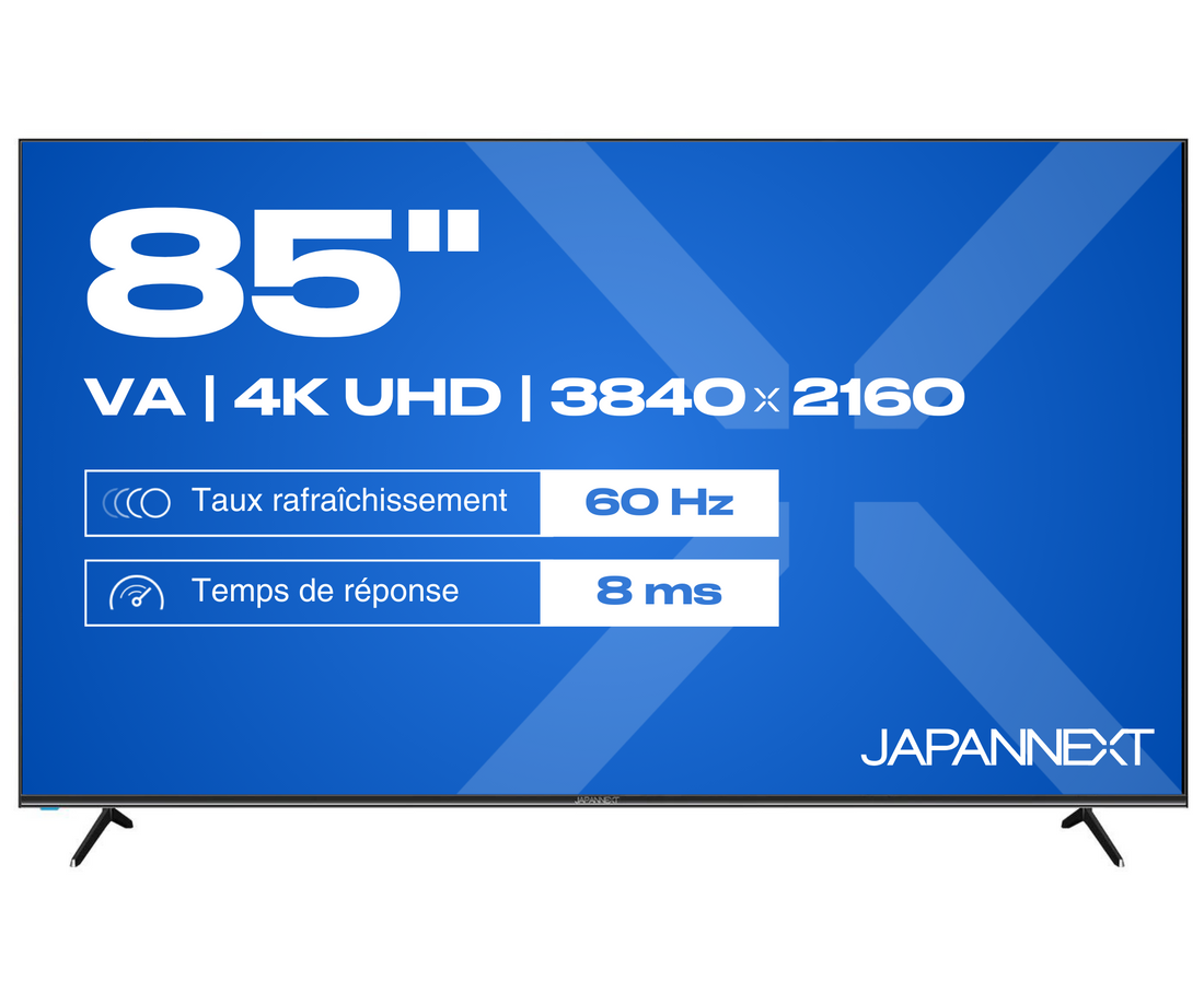 Monitor de gran formato | 85" | 4K UHD | 60Hz