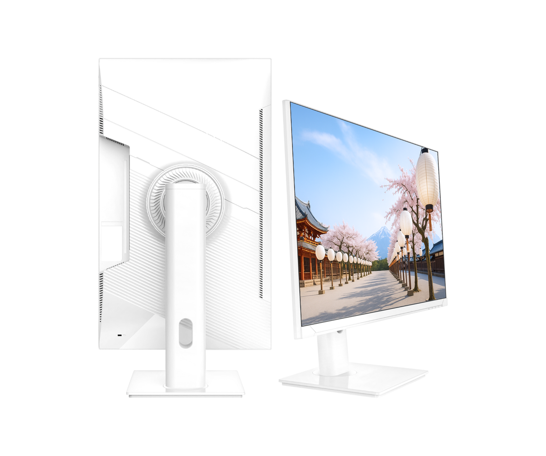 Monitor de PC para oficina | 27" | WQHD | Blanco
