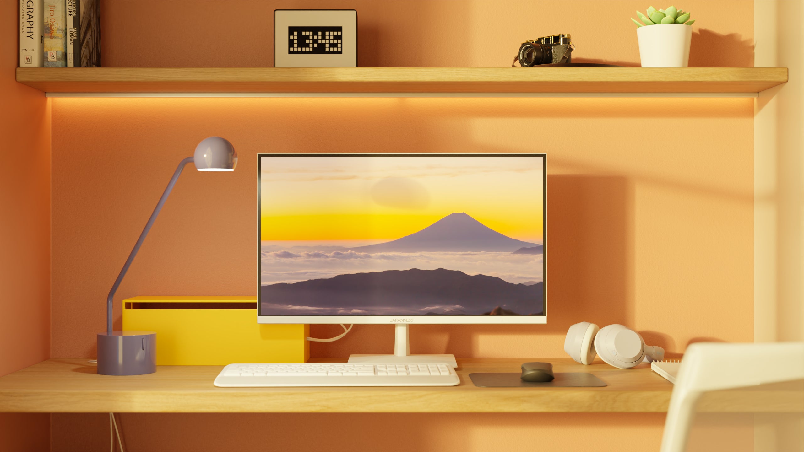 Monitor de PC para oficina | 28" | 4K UHD | Blanco