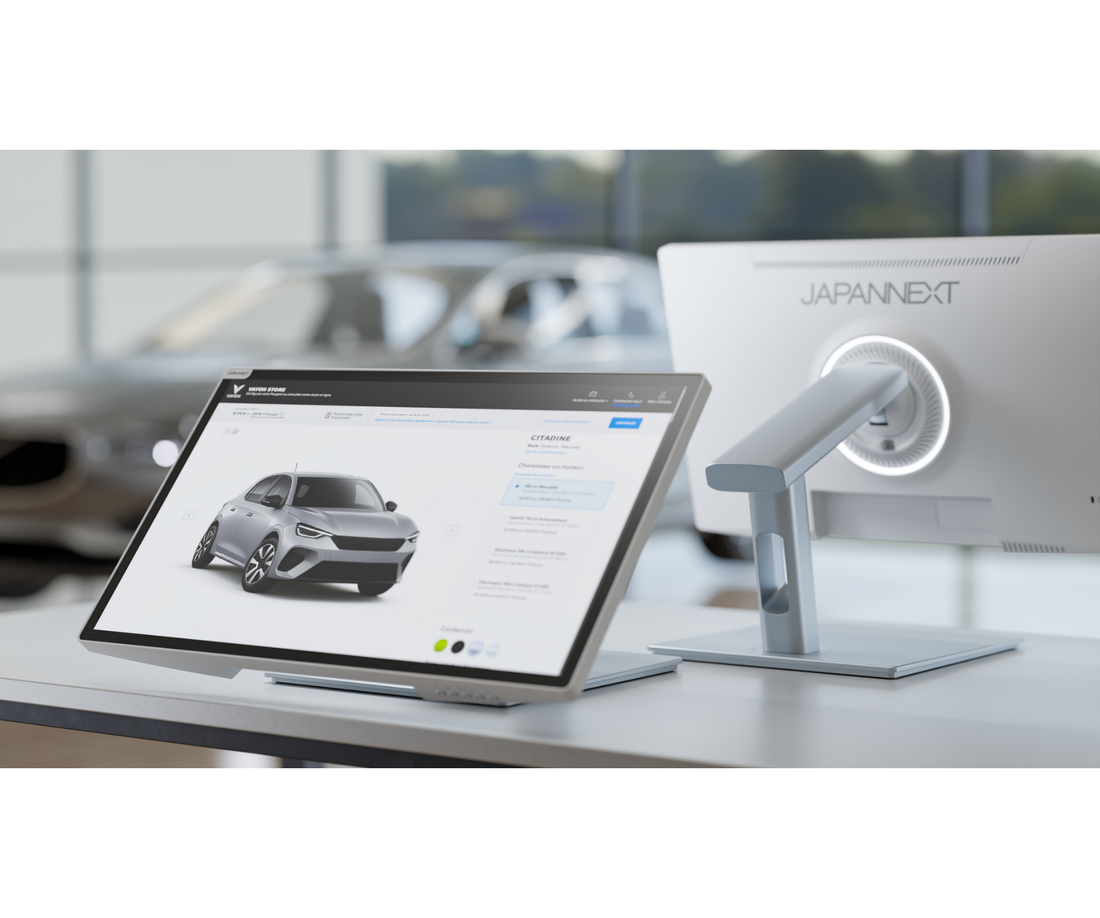 Monitor para oficina | 27&quot; | WQHD | Táctil | USB-C (+carga de 65W) | KVM | Blanco