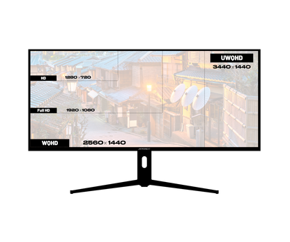 Monitor de PC curvo | 37,5&quot; | UWQHD+ | Panel IPS | USB-C (+ carga de 65W)