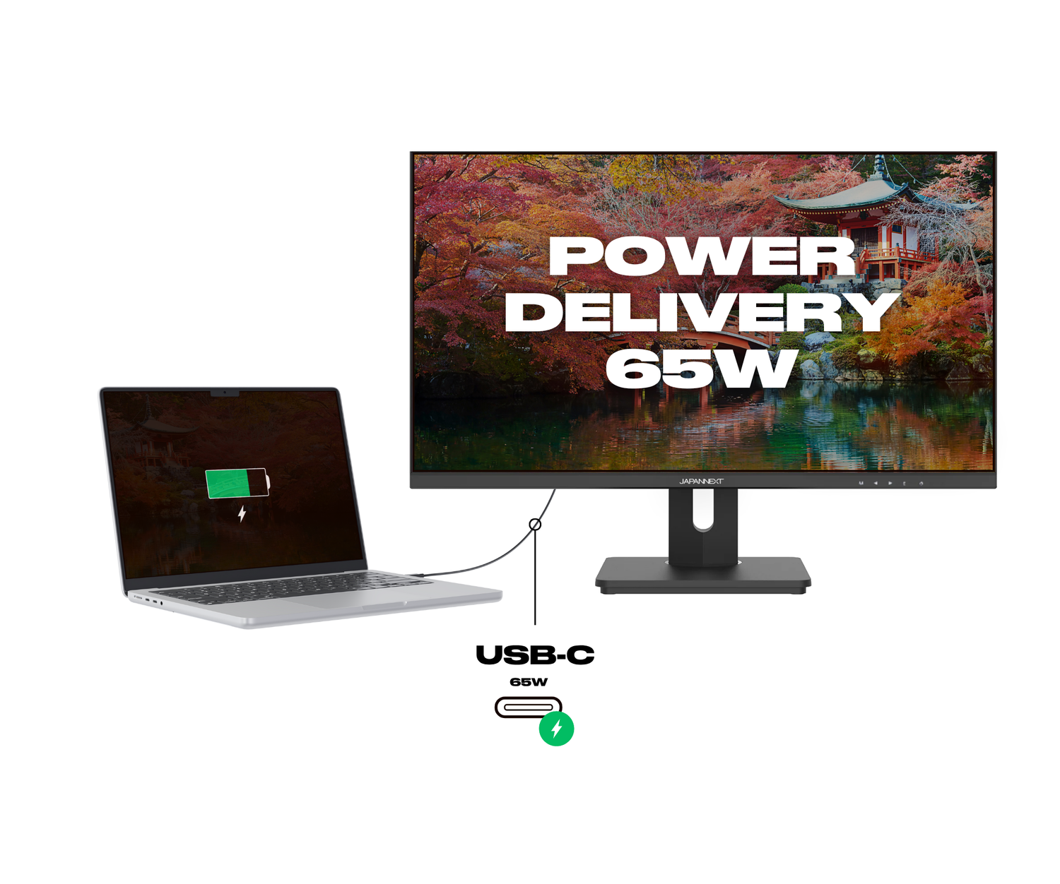 Monitor PC de oficina | 28&quot; | 4K UHD | USB-C (+ carga de 65W)