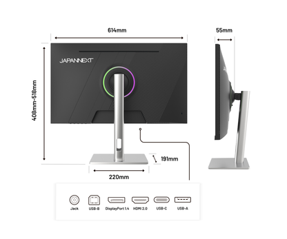 Monitor de PC de oficina | 27&quot; | 5K | 60Hz