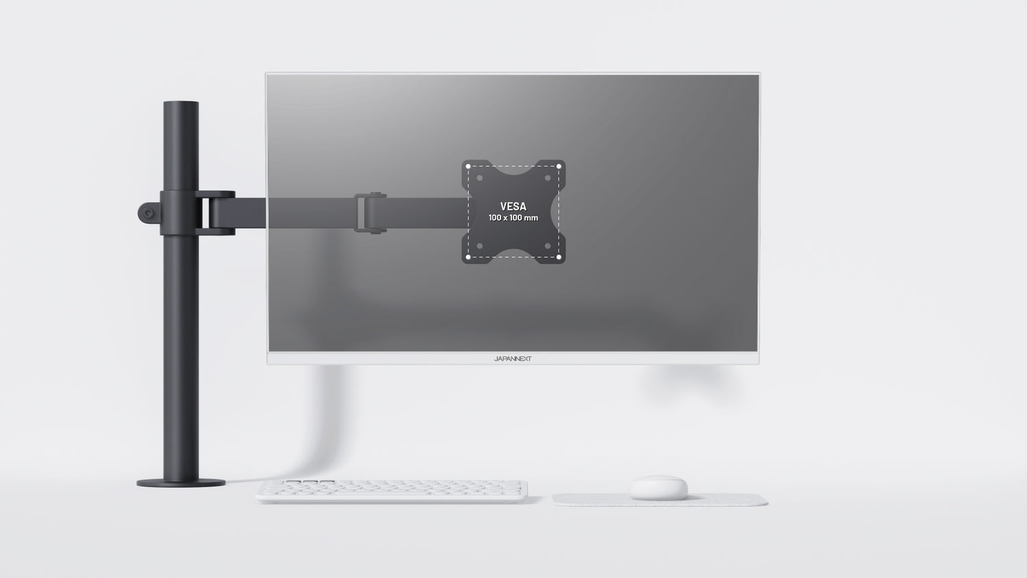 Monitor de PC para oficina | 28&quot; | 4K UHD | Blanco