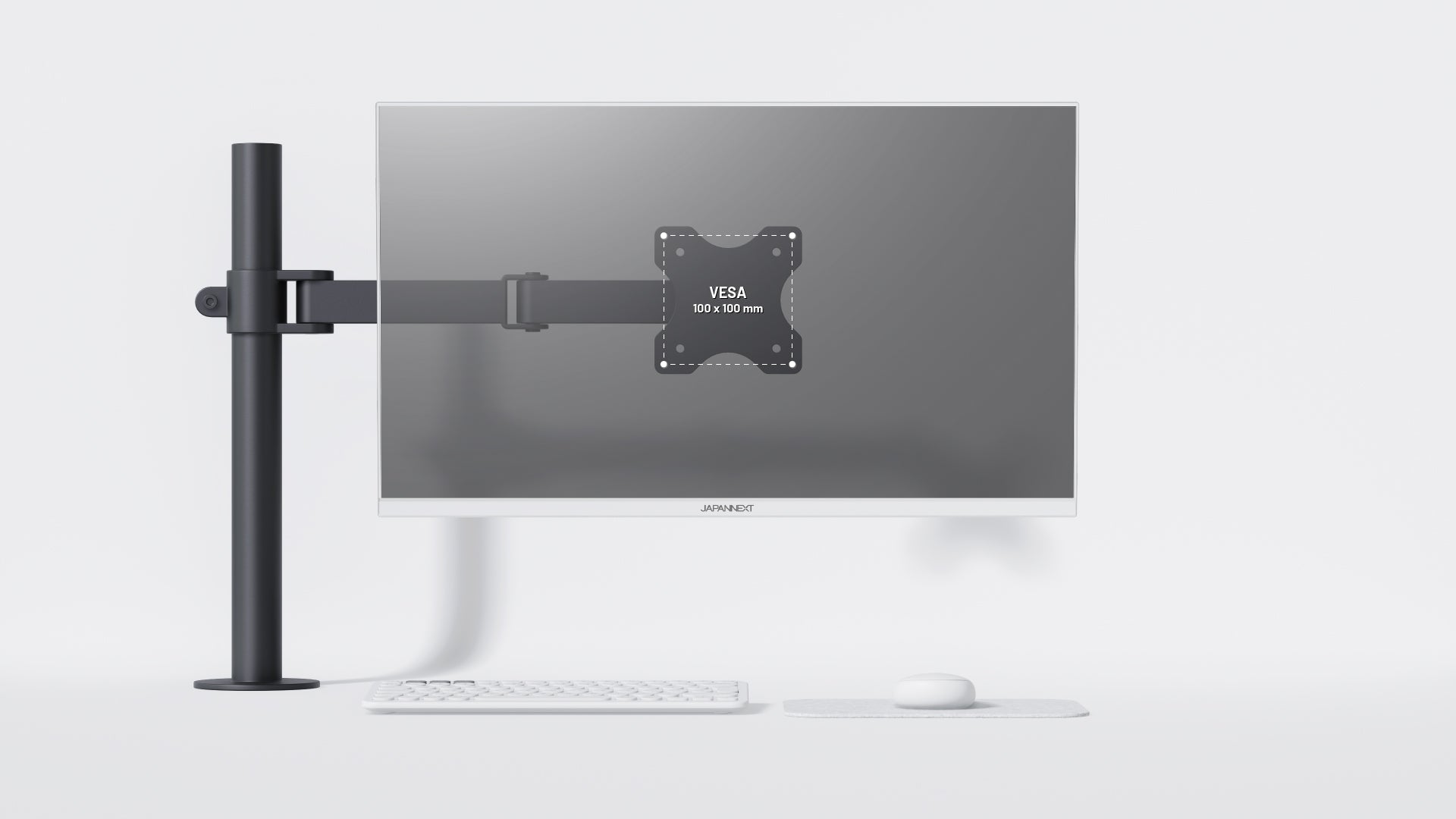 Monitor de PC para oficina | 28&quot; | 4K UHD | Blanco