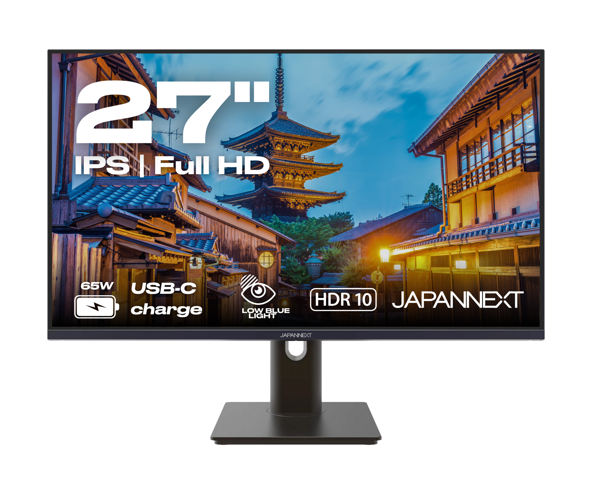 Monitor de PC para oficina | 27&quot; | FULL HD | 100 Hz | USB-C (+ carga de 65W)