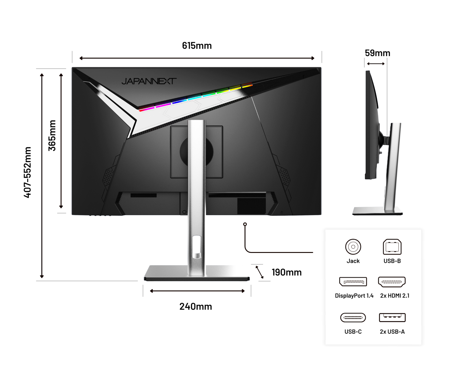 Monitor PC Gaming | 27&quot; | IPS | WQHD | 360Hz
