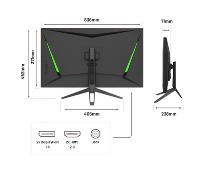 Monitor PC Gaming | 28&quot; | IPS | 4K UHD | 144Hz
