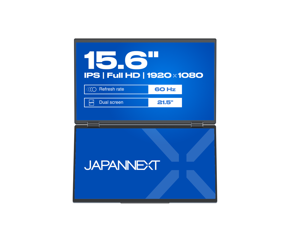 Pantalla doble móvil | 2 x 15,6» | IPS | FHD