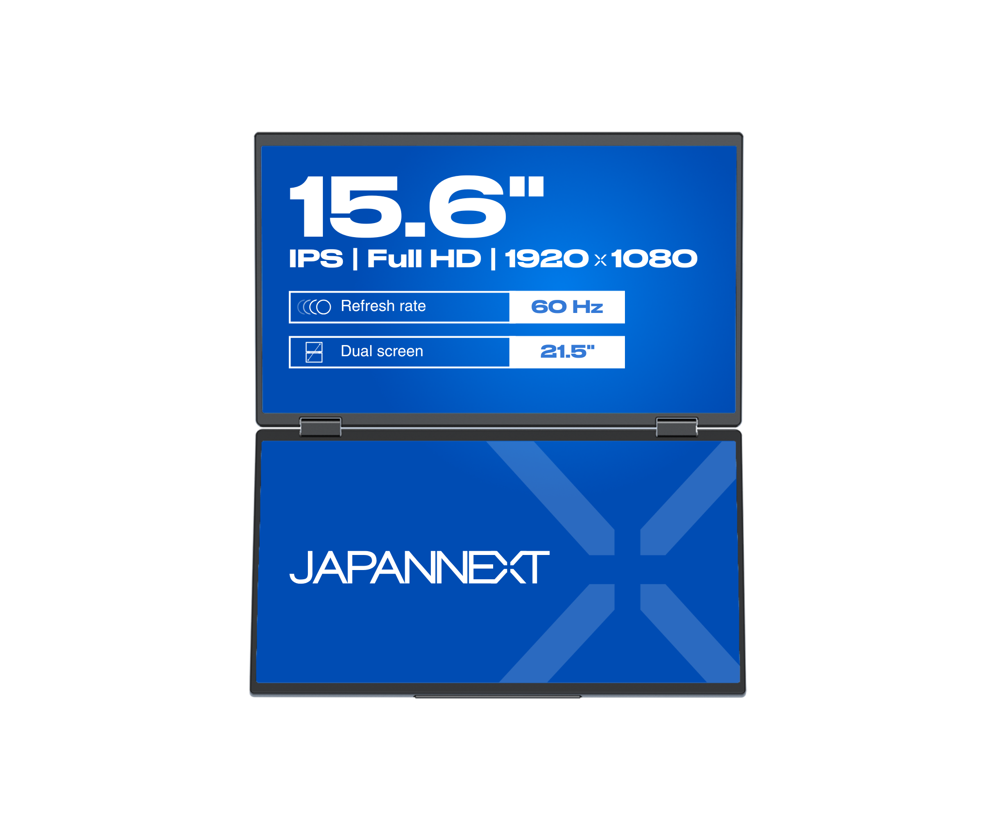 Pantalla doble móvil | 2 x 15,6» | IPS | FHD