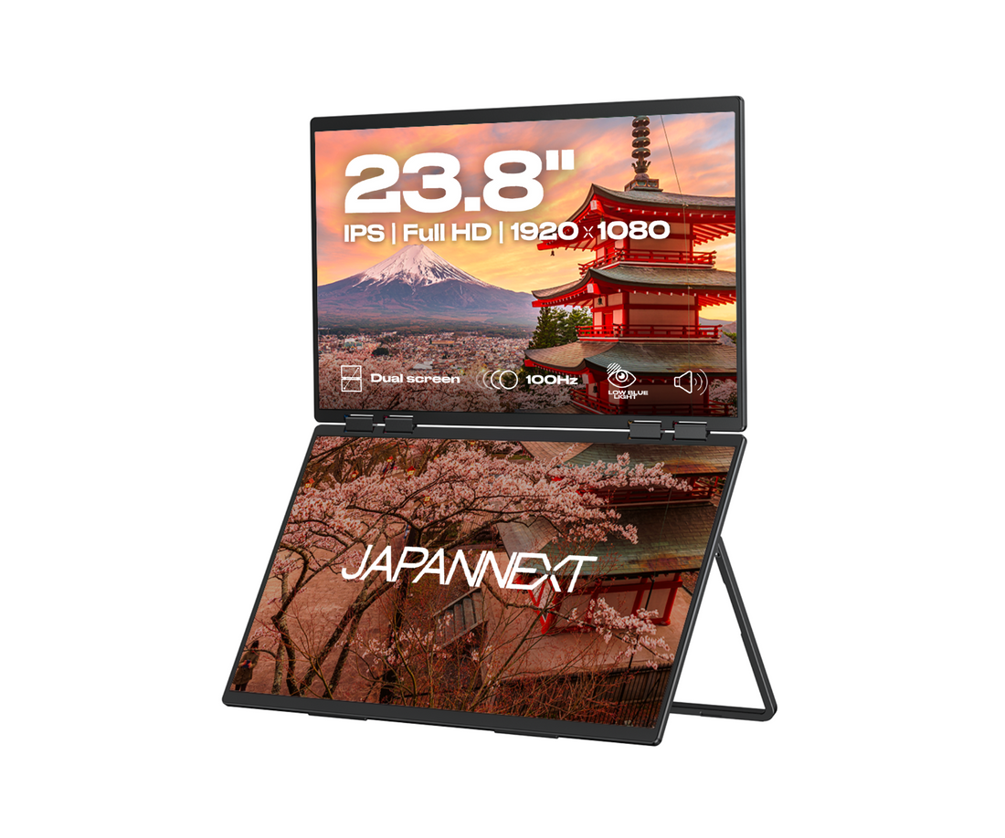 Móvil de doble pantalla | 2 x 23,8&quot; | IPS | FHD
