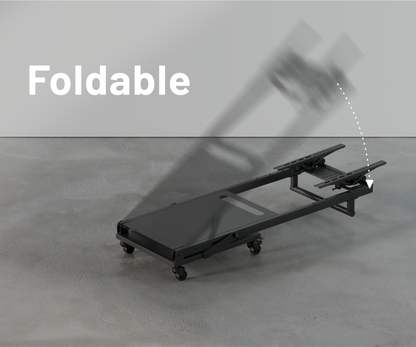 Soporte con ruedas para pantalla de gran formato