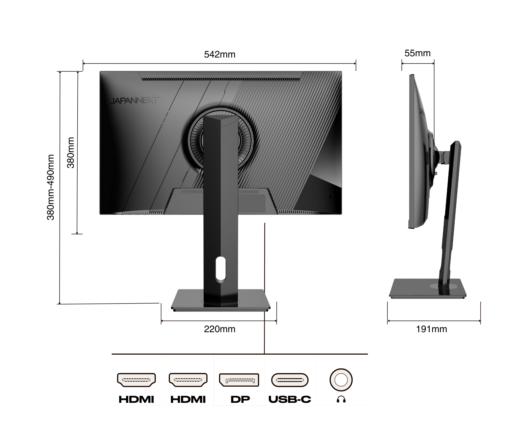 Pantalla de PC de oficina | 23,8&quot; | 4K UHD