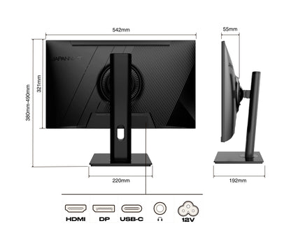 Monitor de PC para oficina | 23,8&quot; | FULL HD | USB-C (+ carga de 65W)