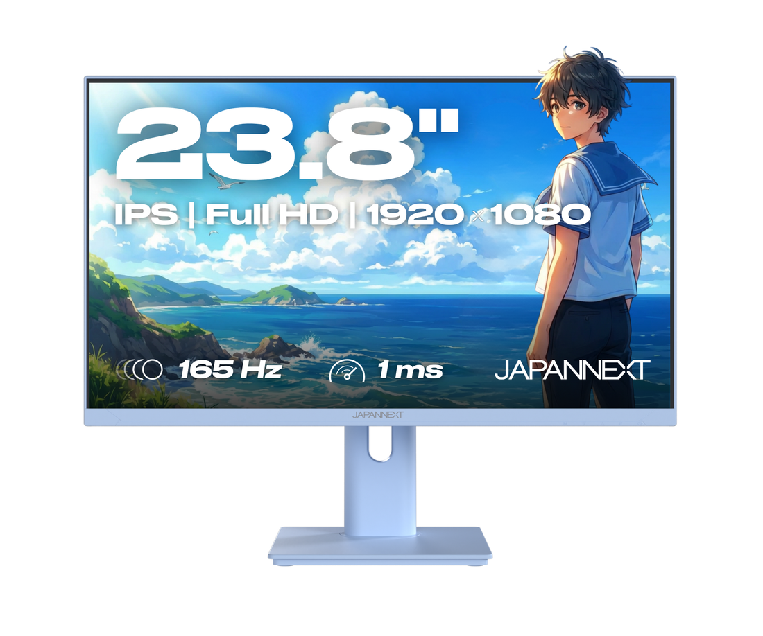Monitor Gaming | 23,8" | IPS | Full HD | 165 Hz | Azul pastel
