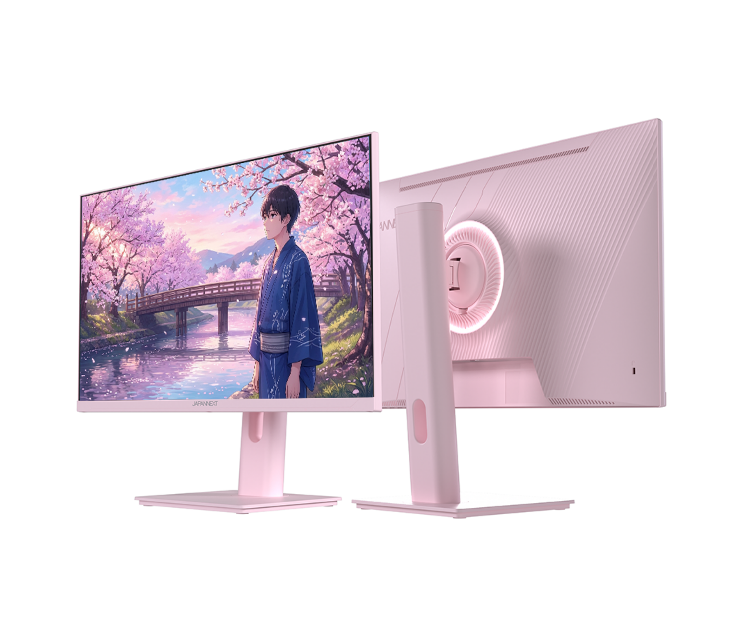 Monitor Gaming | 23,8" | IPS | Full HD | 165Hz | Rosa pastel