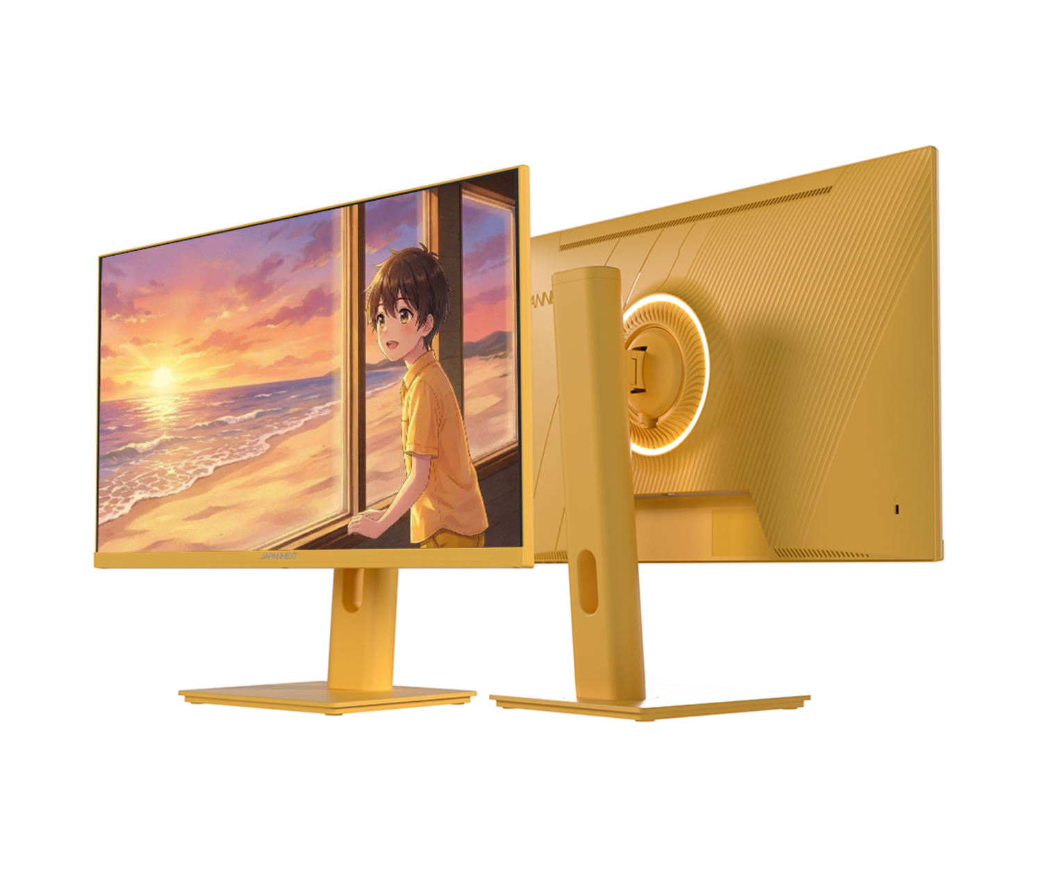 Monitor Gaming | 23,8" | IPS | Full HD | 165Hz | Amarillo pastel