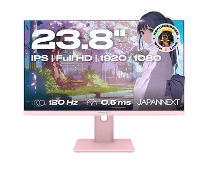 Monitor Gaming | 23,8" | IPS | Full HD | 120Hz | Blanco pastel