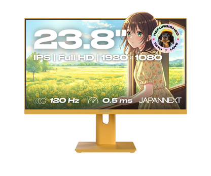 Monitor Gaming | 23,8" | IPS | Full HD | 120Hz | Blanco pastel