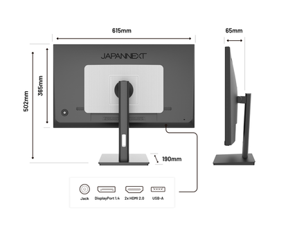 Monitor de PC para oficina | 27&quot; | 4K UHD