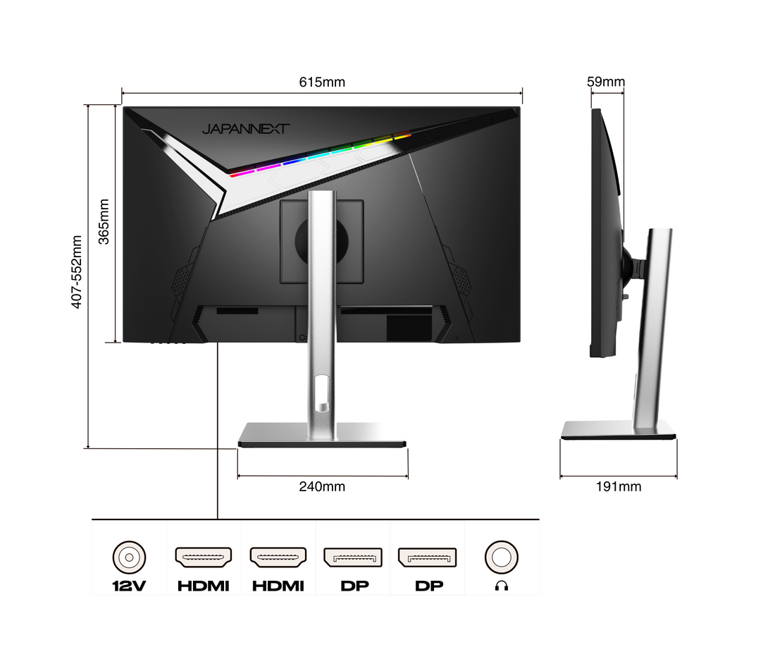 Monitor PC Gaming | 27&quot; | IPS | 4K UHD | 144Hz