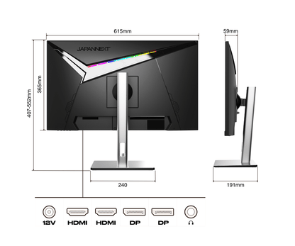 Monitor de PC Gaming | 27&quot; | IPS | 4K UHD | 144Hz