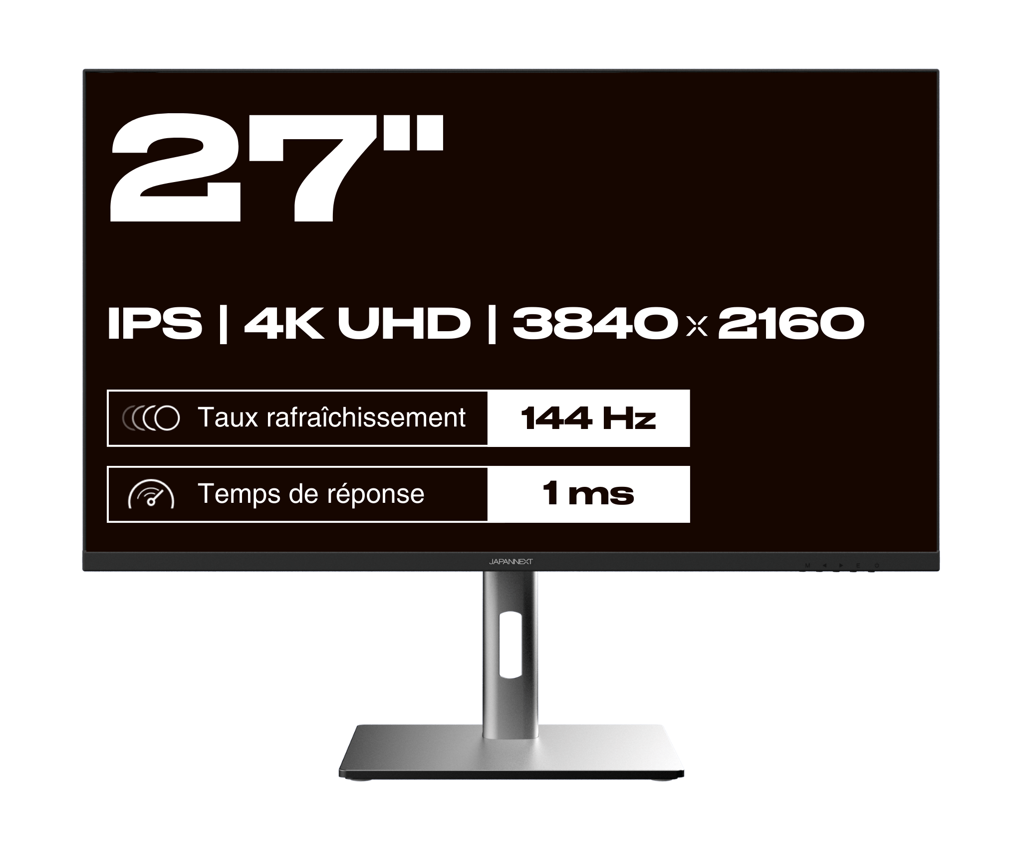 Monitor de PC Gaming | 27&quot; | IPS | 4K UHD | 144Hz