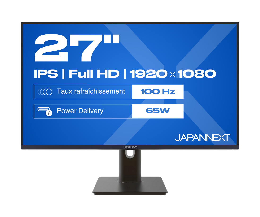 Monitor de PC para oficina | 27&quot; | FULL HD | 100 Hz | USB-C (+ carga de 65W)