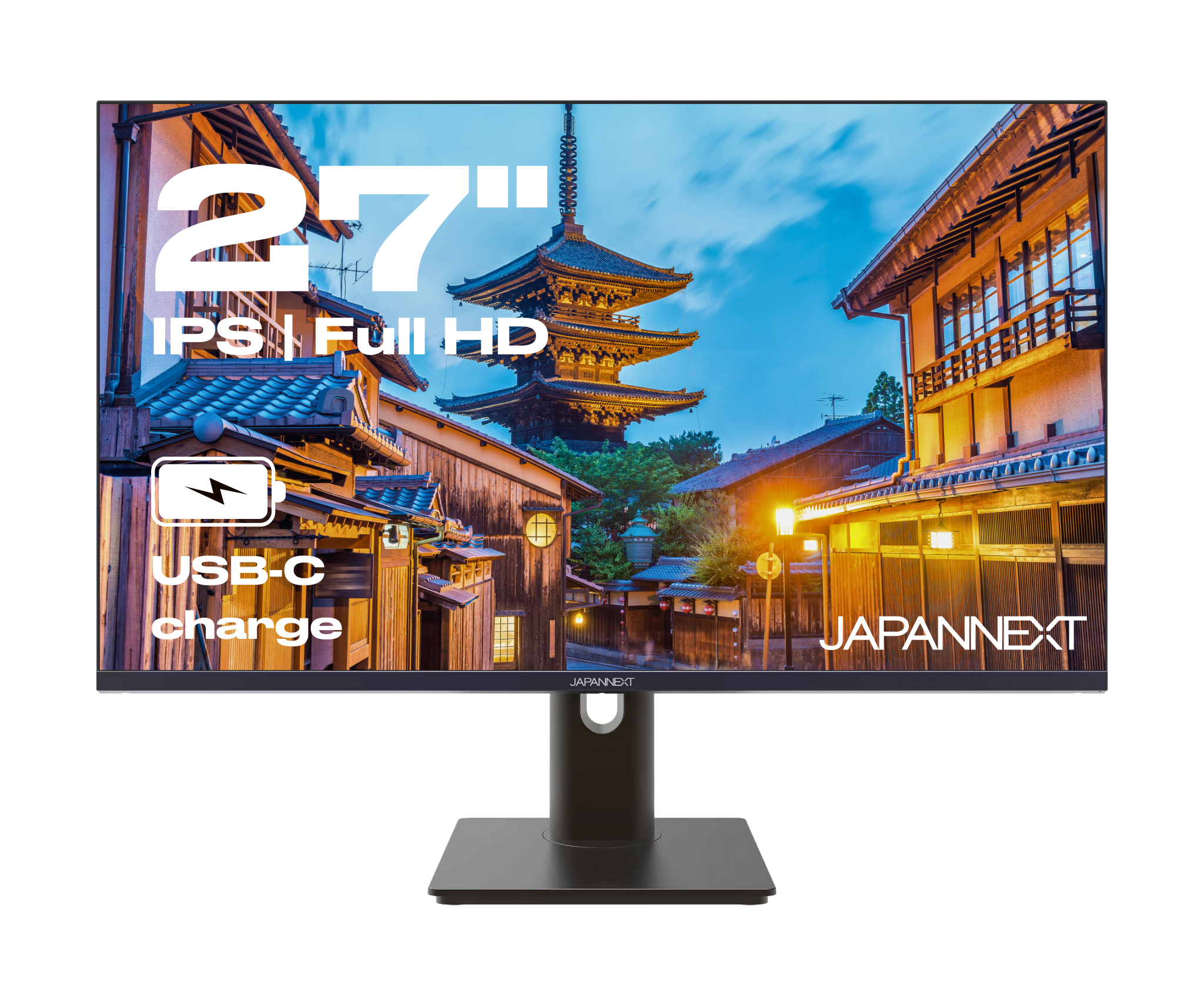 Monitor de PC para oficina | 27&quot; | FULL HD | 100 Hz | USB-C (+ carga de 65W)